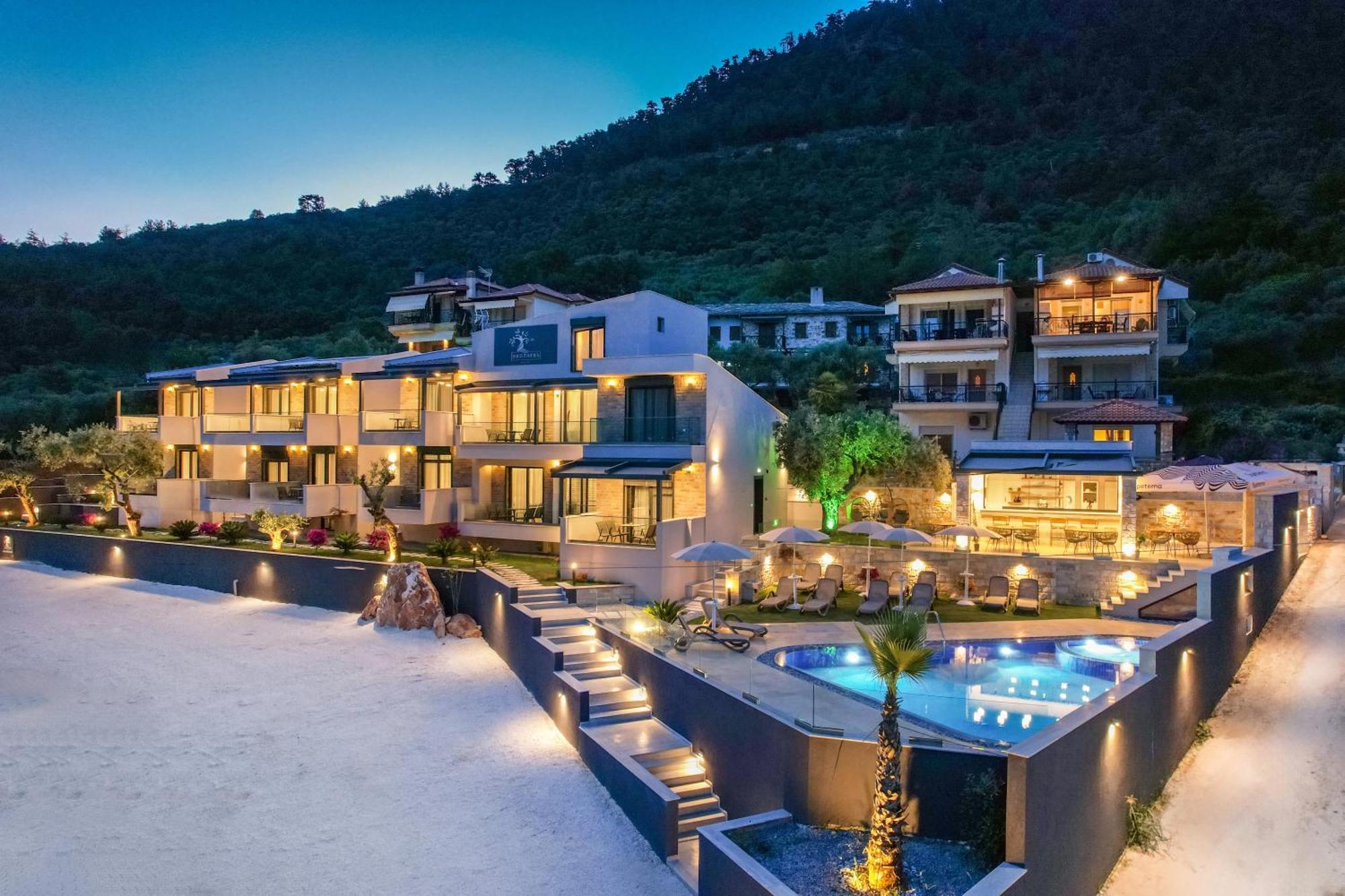 Brothers Htl Thassos Chrisi Ammoudia Exterior foto